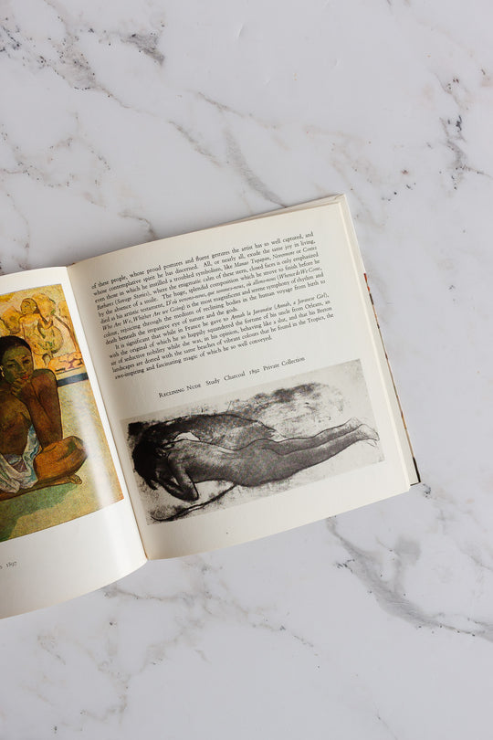 "gauguin" vintage coffee table book