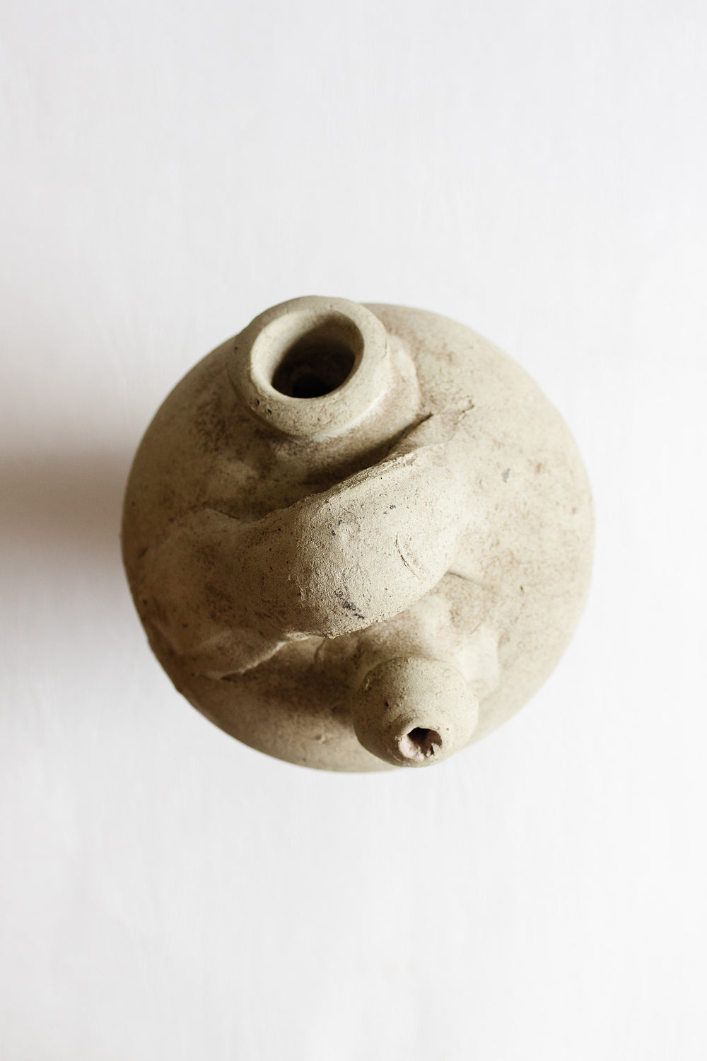 antique french stoneware vessel