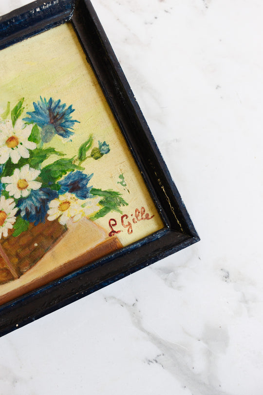bleuets et marguerites