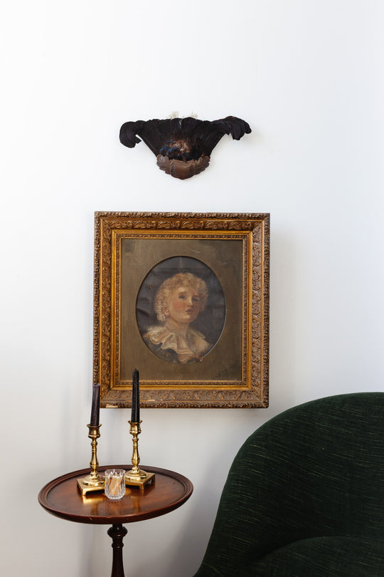 turn of the century English mahogany wine table