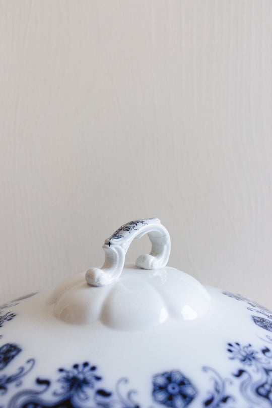 42 piece antique french badonviller dish set