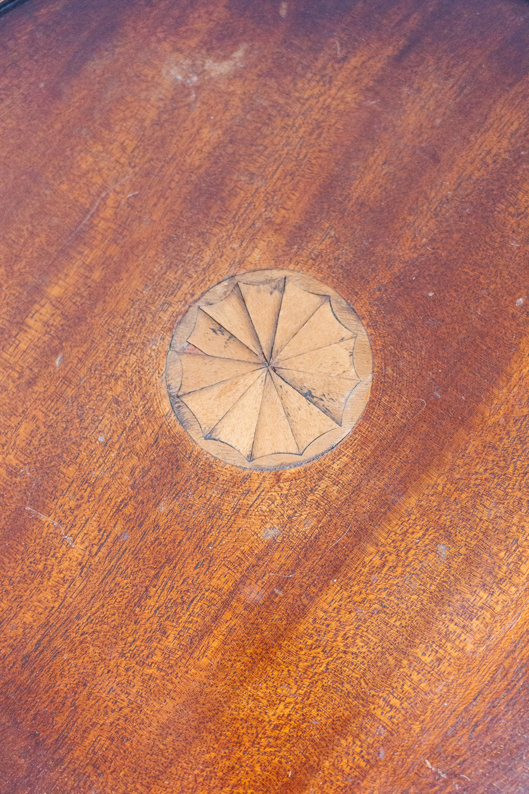 turn of the century English mahogany wine table