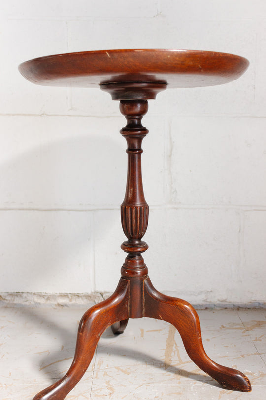 turn of the century English mahogany wine table