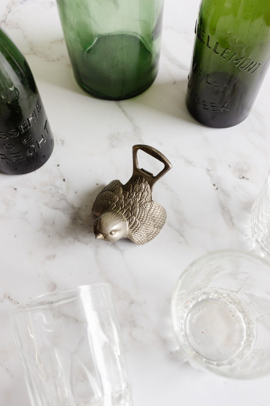 vintage french oiseau bottle opener