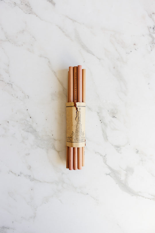 set of 10 vintage french ecolier conté no 2 pencils