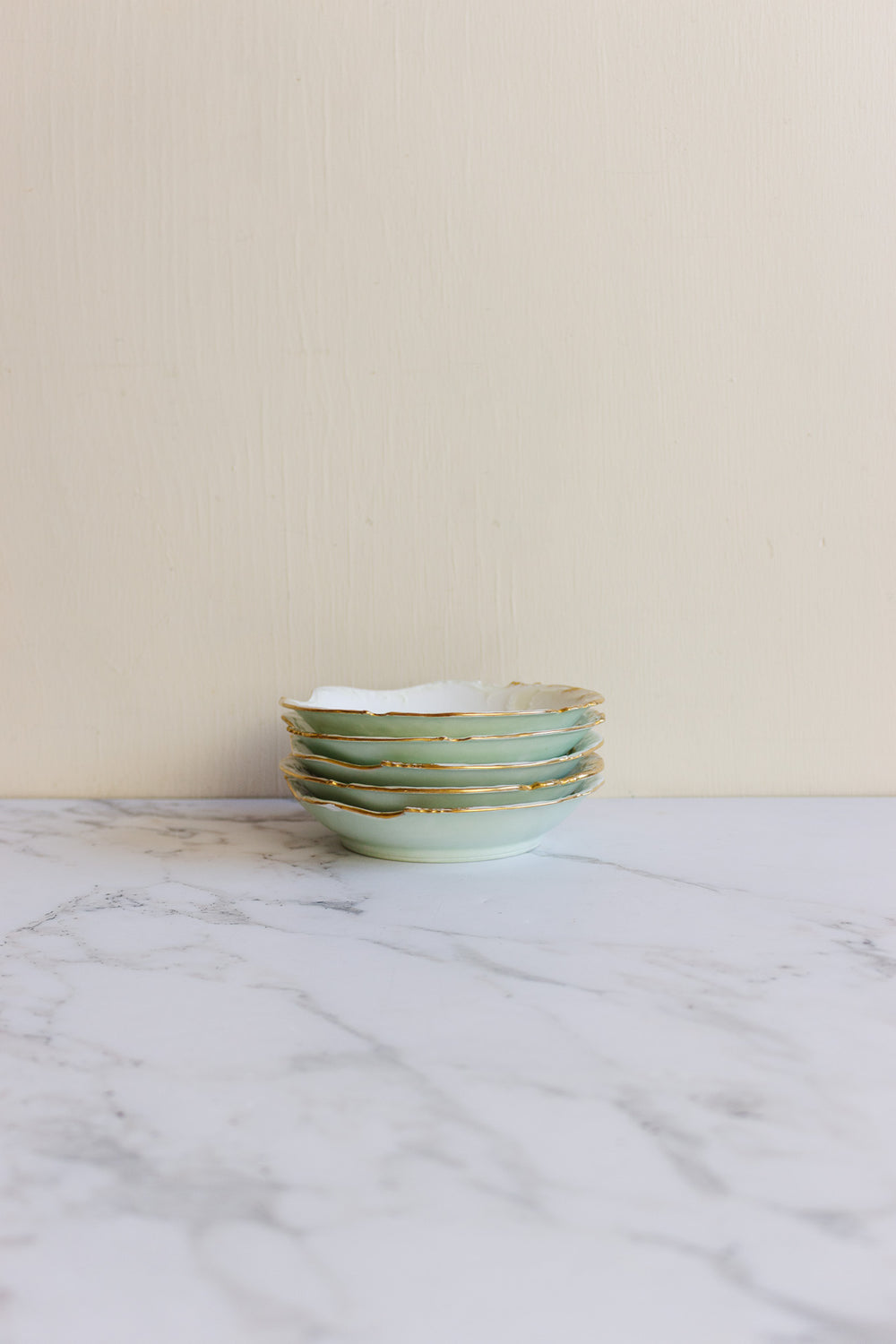 set of 5 rare antique french elite limoges bowls