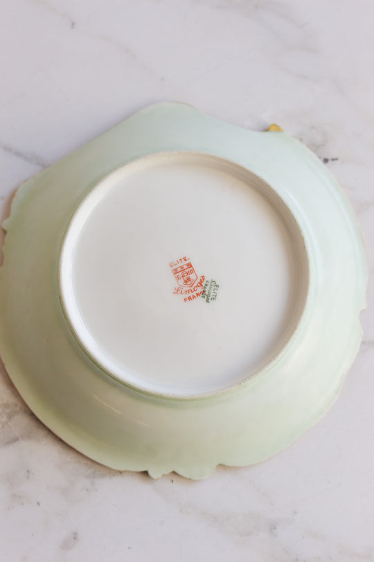 set of 5 rare antique french elite limoges bowls