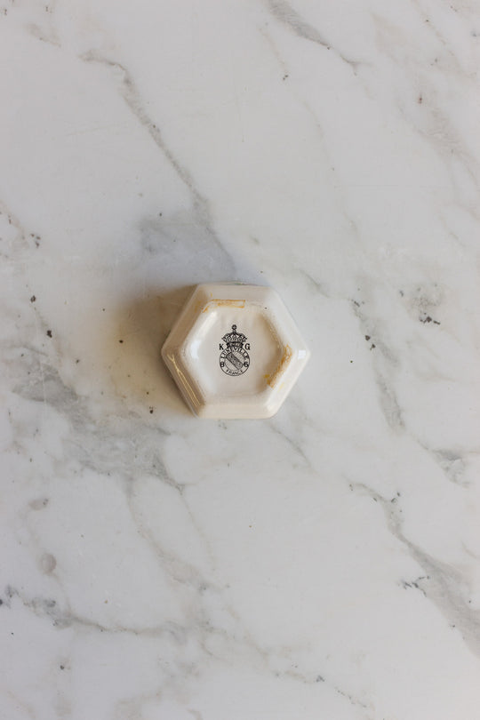 19th century antique french longwy ring box