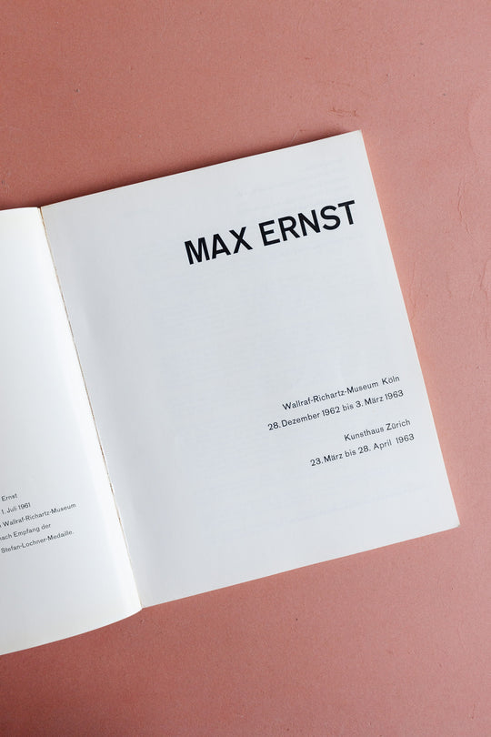 "max ernst" vintage art book