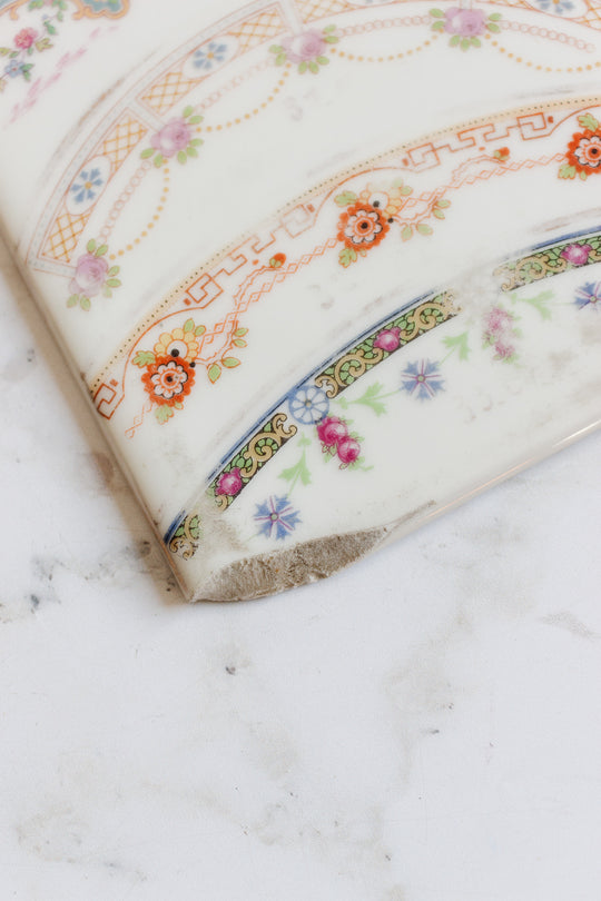 rare duo of antique limoges signed "plaques d'essai"