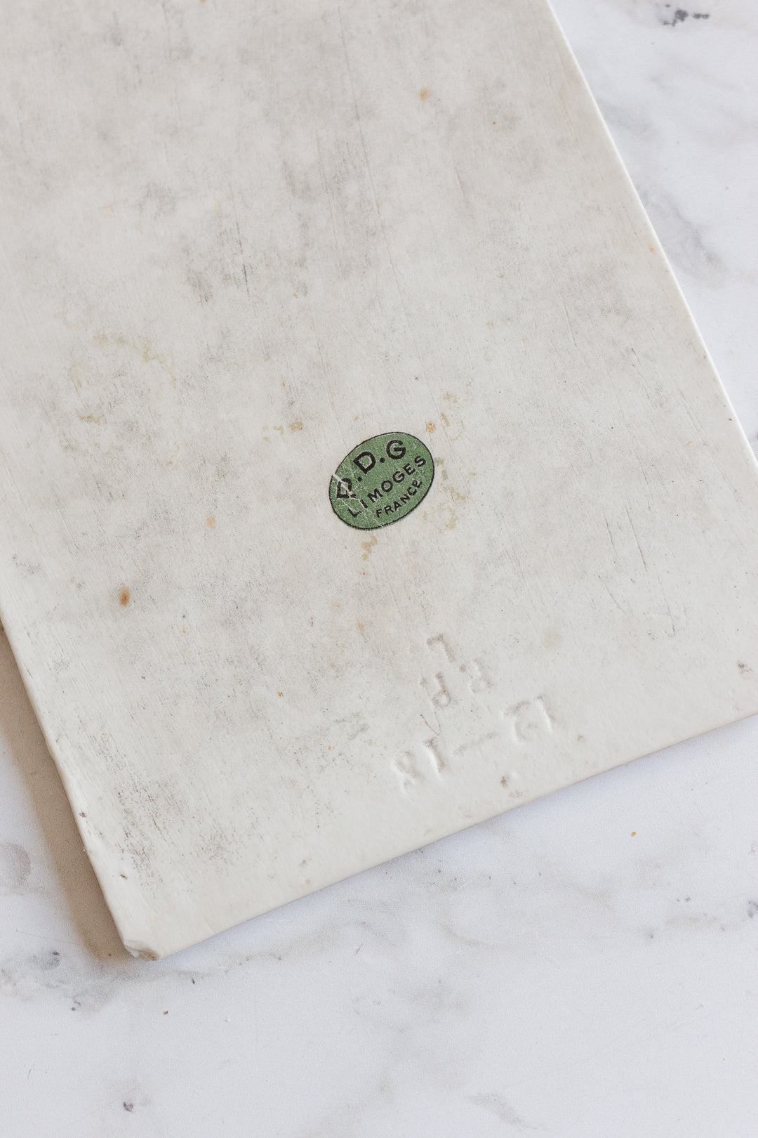 rare duo of antique limoges signed "plaques d'essai"