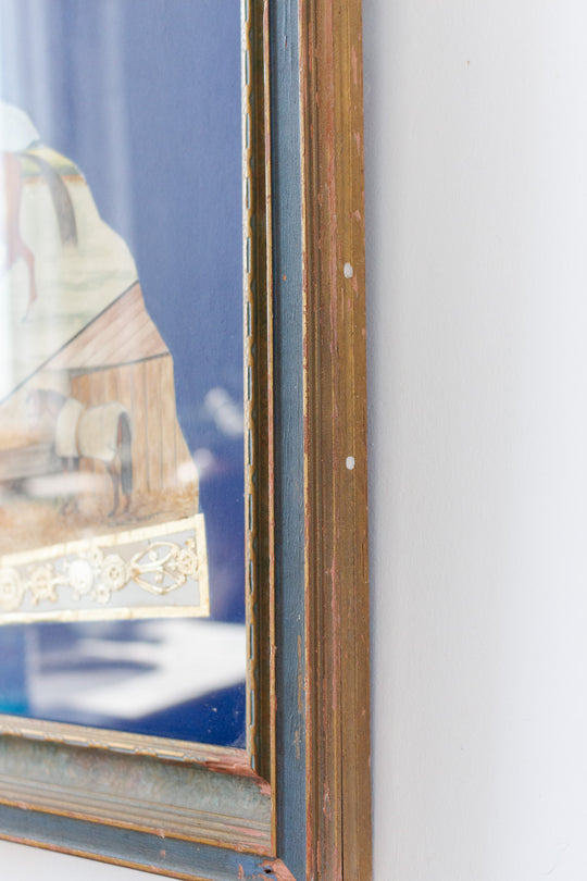 vintage equestrian fan art