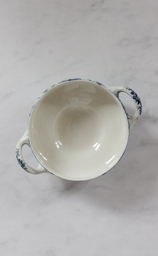 42 piece antique french badonviller dish set