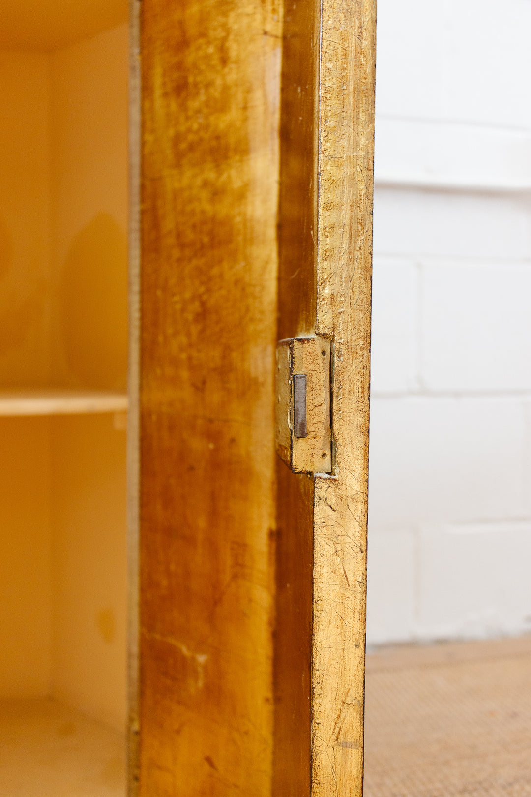 rare vintage italian florentine column cabinet