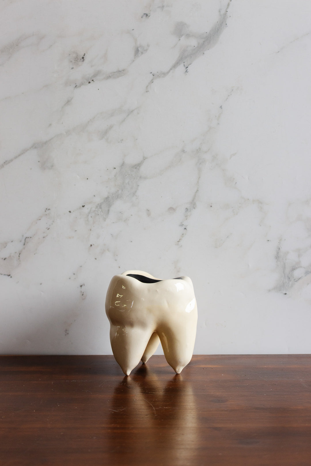 vintage french "fluocaril" promotional tooth advertising piece