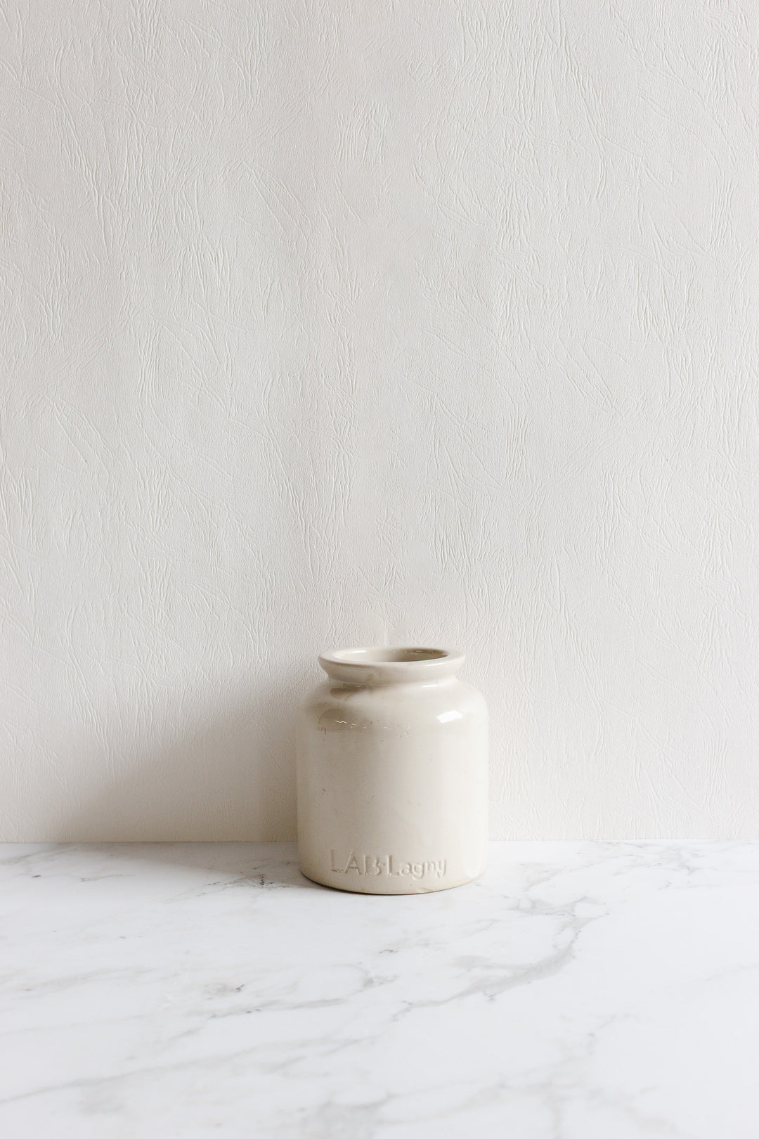 vintage quintessentially french stoneware mustard jar