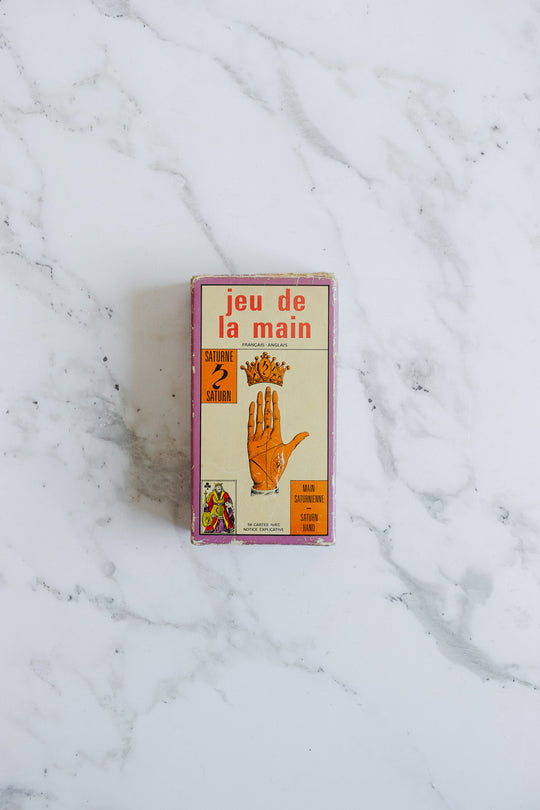 rare vintage french "jeu de la main" cartomancie grimaud