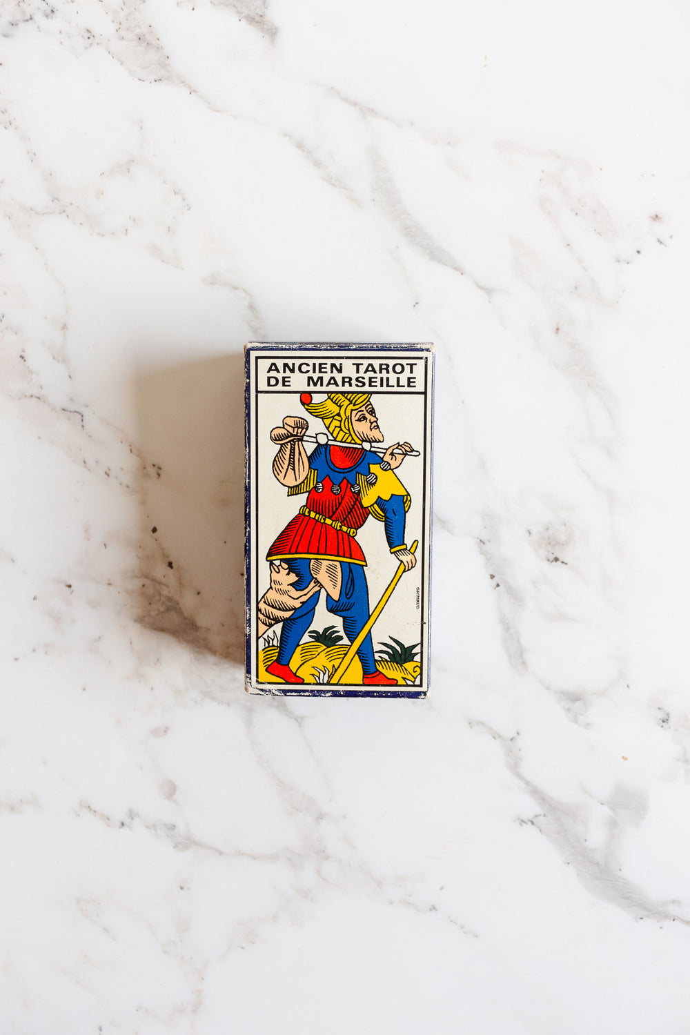 vintage french tarot card deck "tarot de marseille"