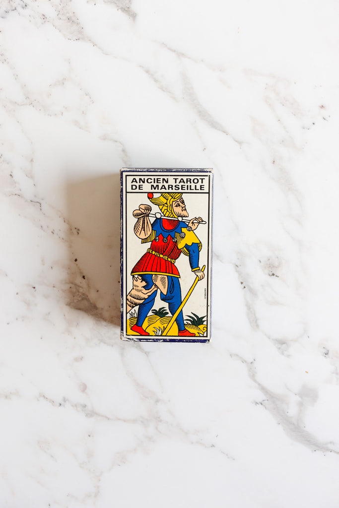 vintage french tarot card deck 