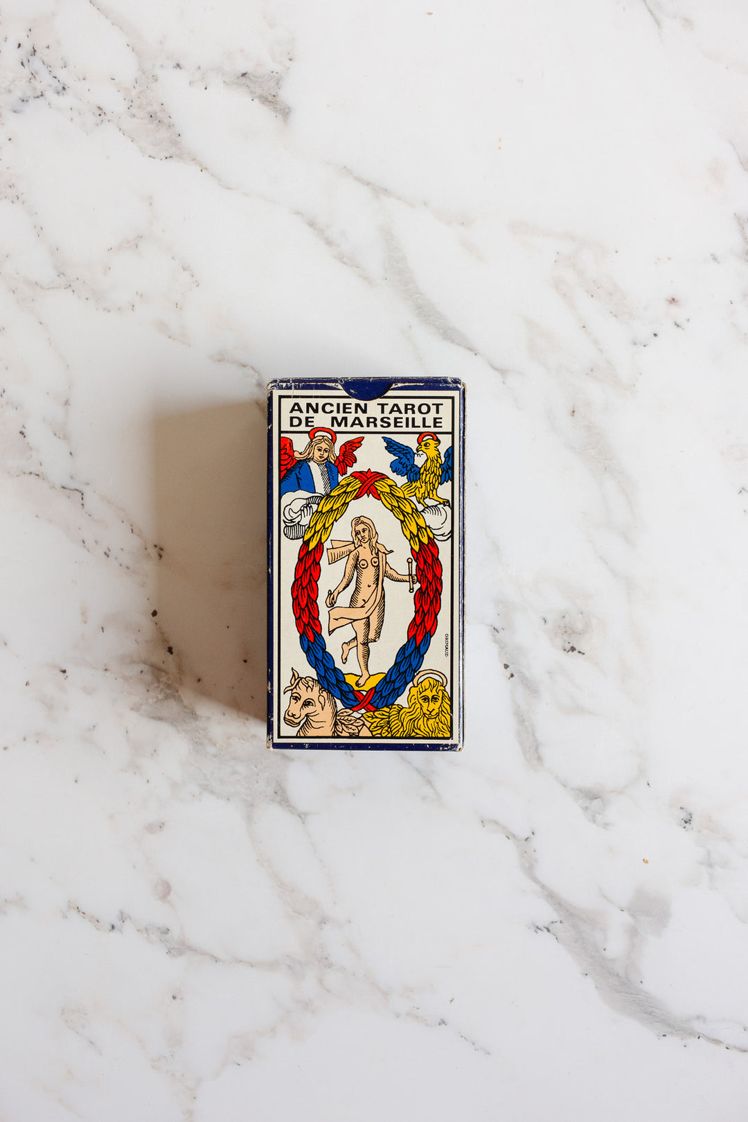 vintage french tarot card deck "tarot de marseille"