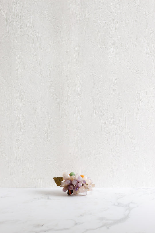 vintage french amethyst grape cluster