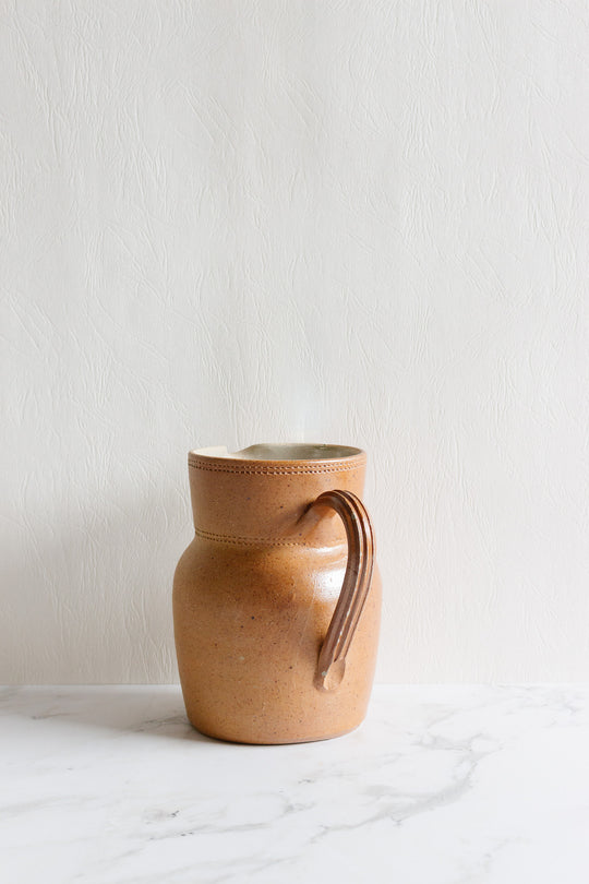 vintage french grès de bonny pitcher