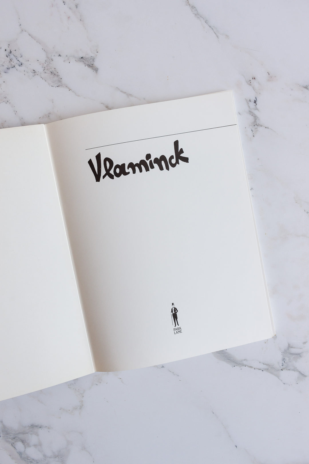 vintage art book, “Vlaminck”