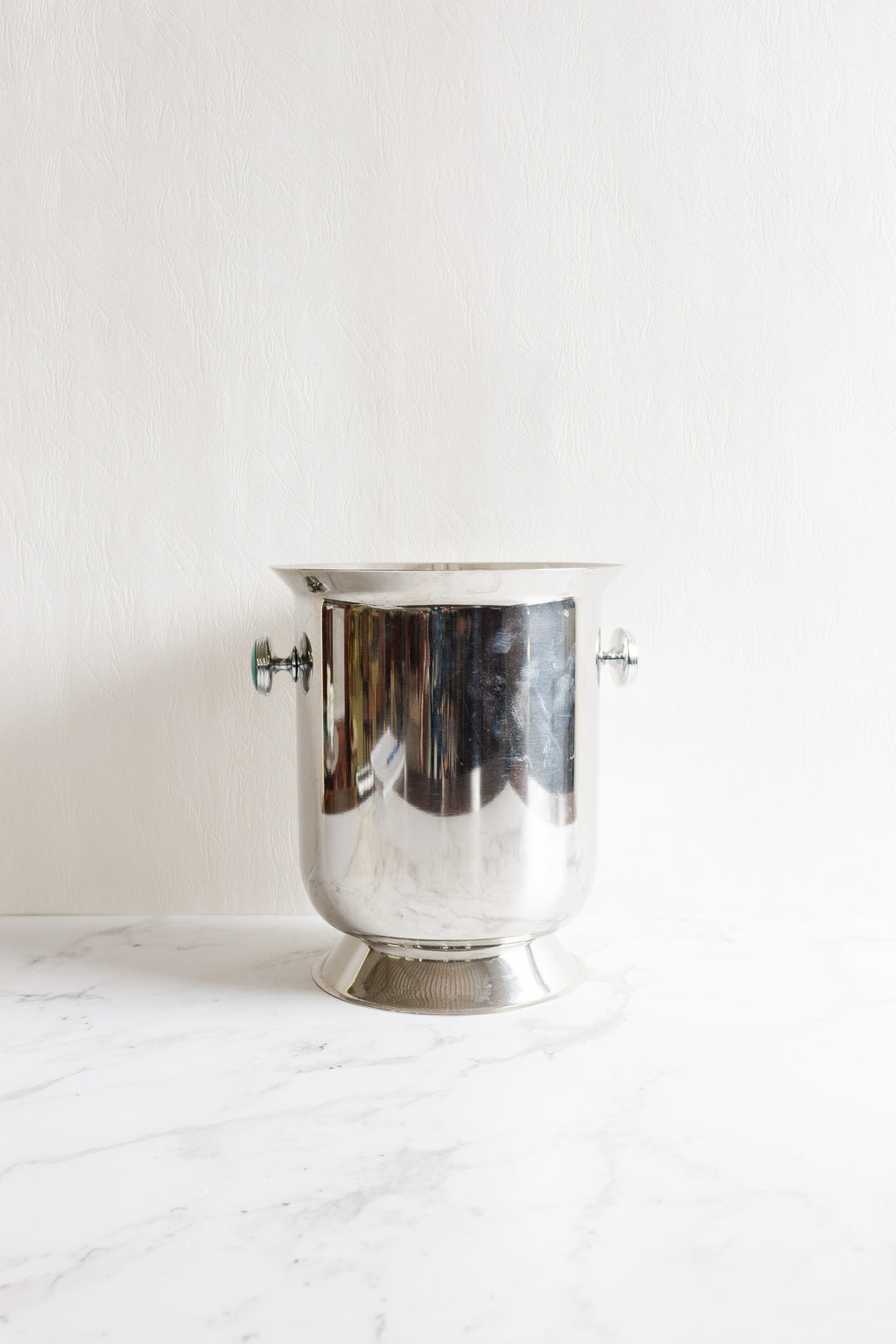vintage french champagne bucket with "emerald" handles
