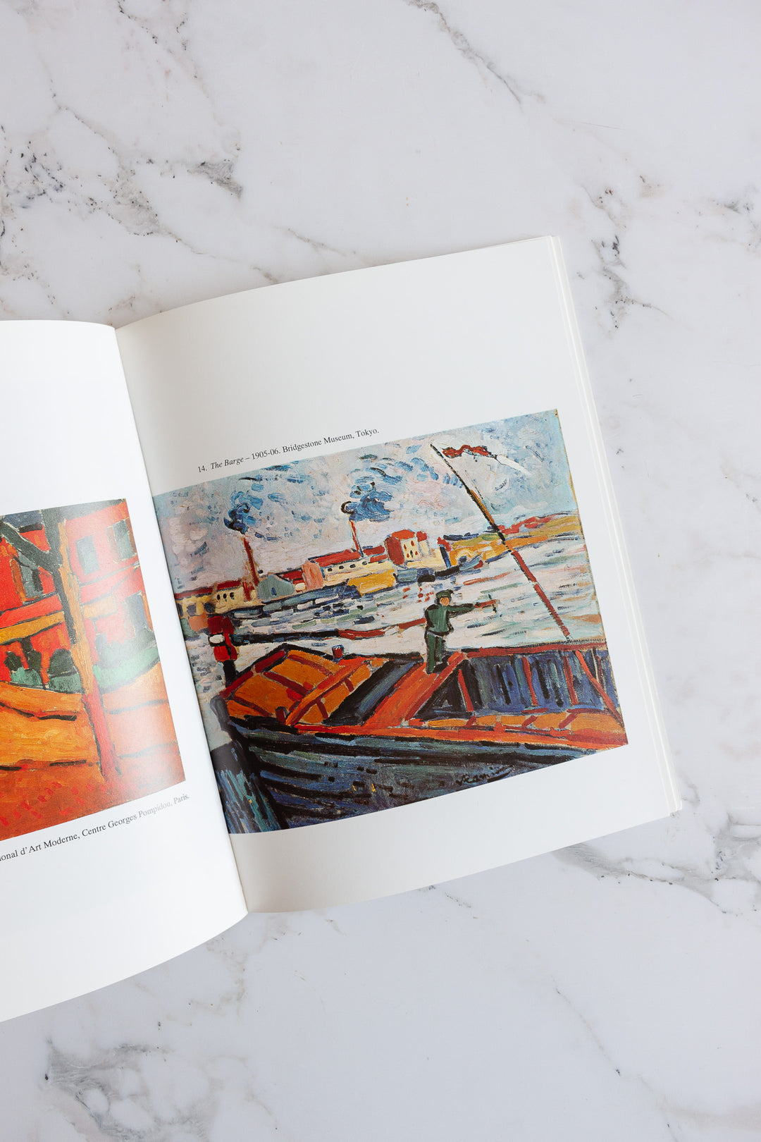 vintage art book, “Vlaminck”