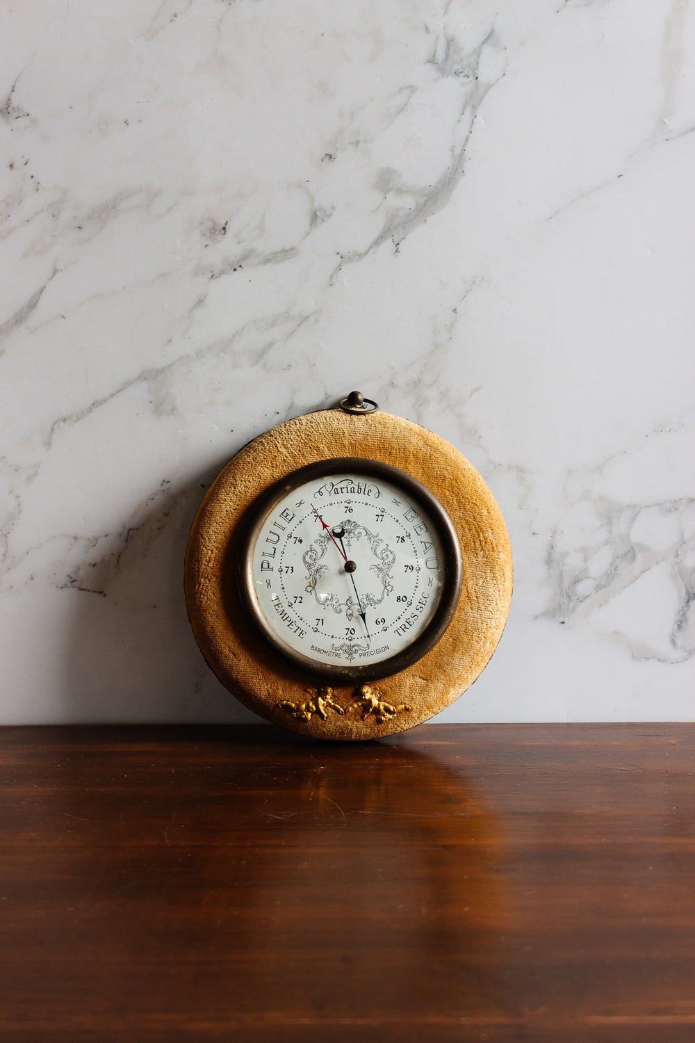 19th century French aneroid barometer