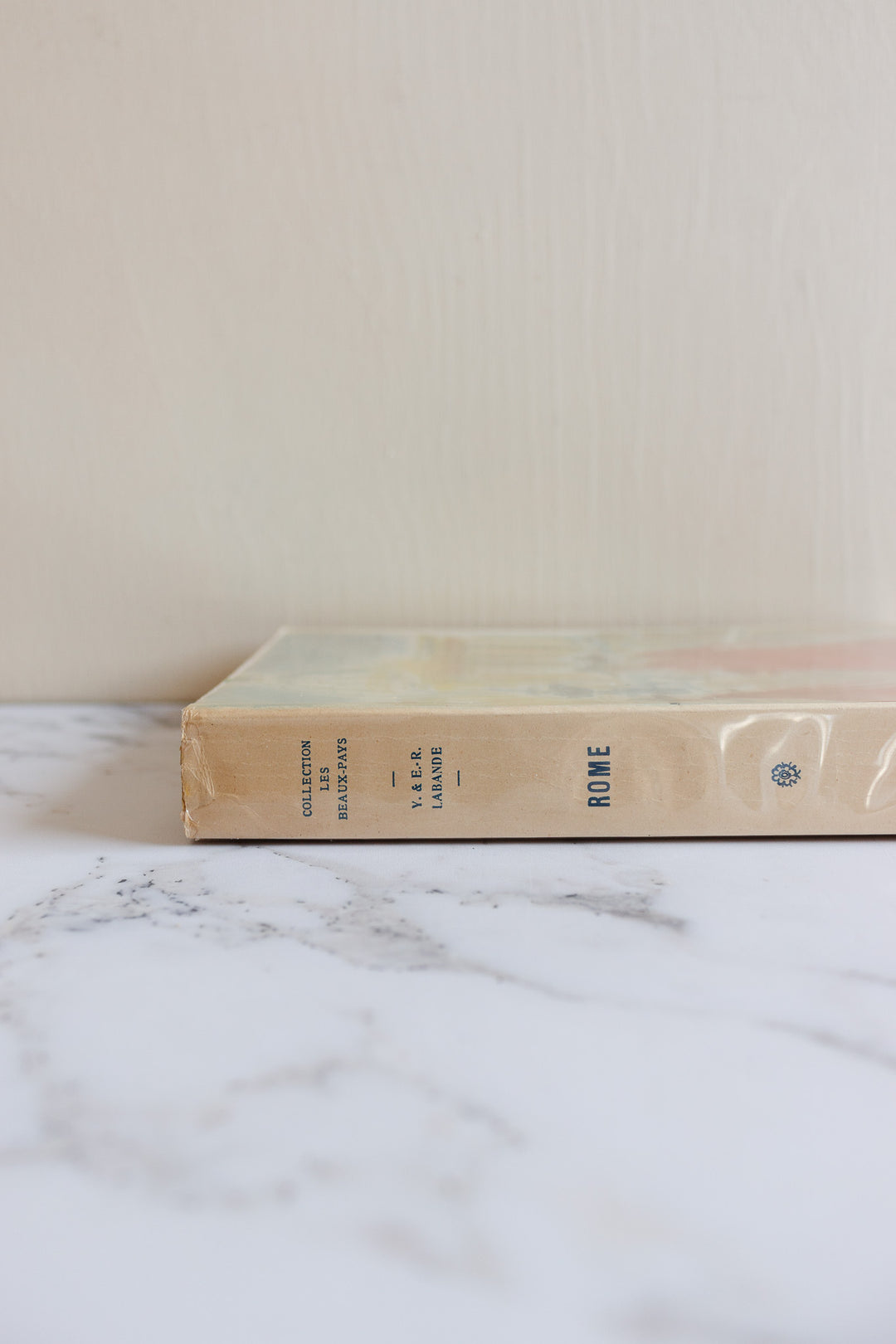 midcentury French travel book, “Rome”