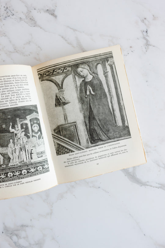 midcentury French travel book, “Rome”