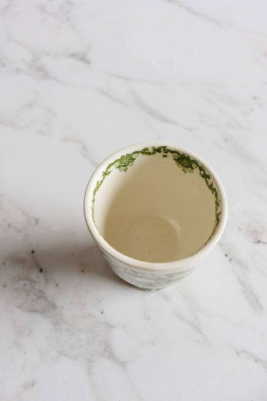 1930s mason's double egg cup