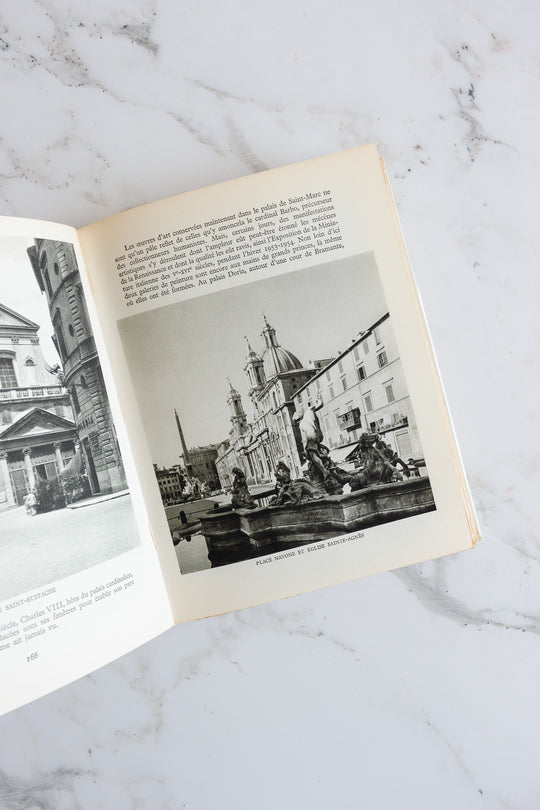 midcentury French travel book, “Rome”