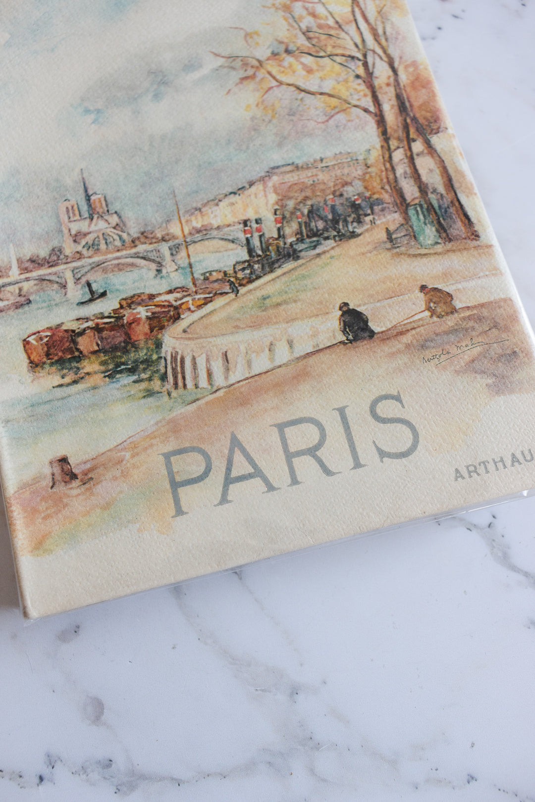 midcentury French travel book, “Paris” by André George