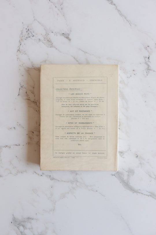 midcentury French travel book, “Paris” by André George