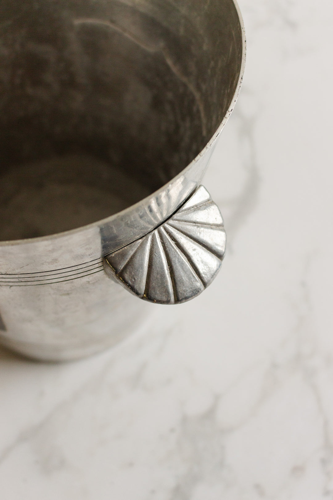 vintage french aluminim canard-duchêne champagne bucket