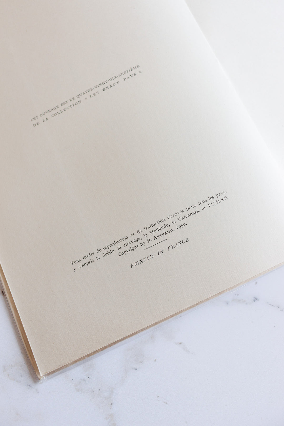 midcentury French travel book, “Paris” by André George
