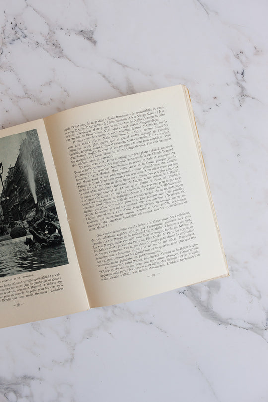 midcentury French travel book, “Paris” by André George