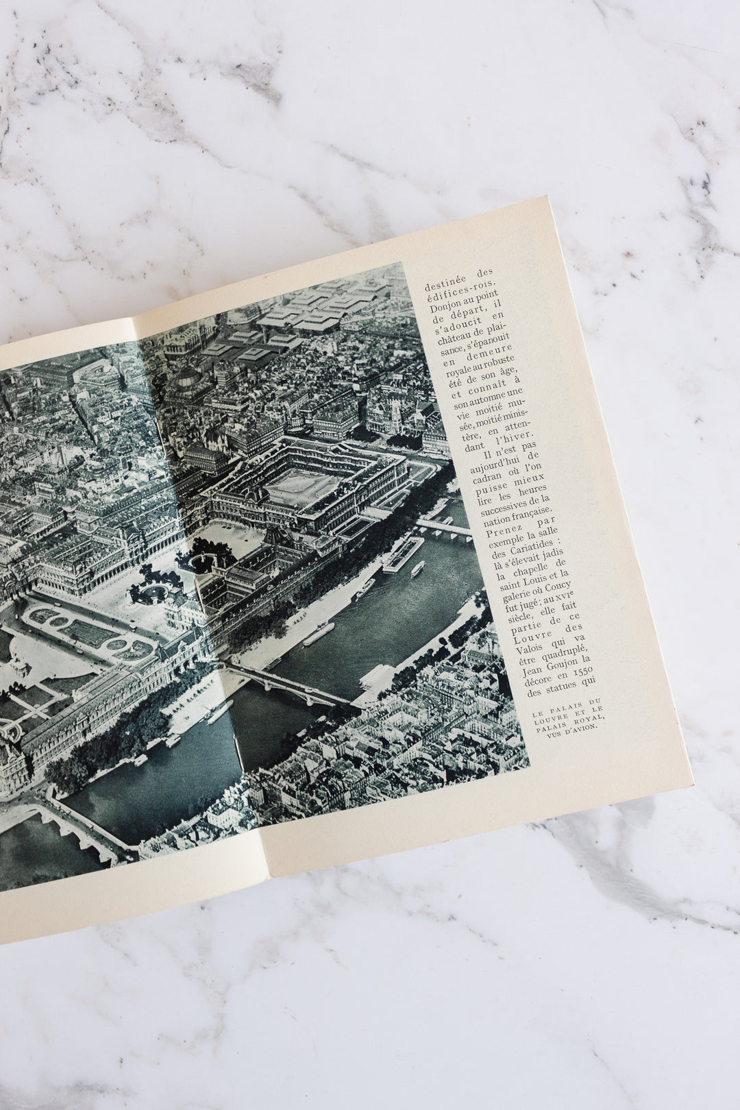 midcentury French travel book, “Paris” by André George