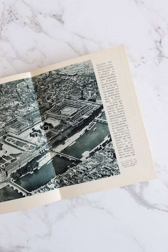 midcentury French travel book, “Paris” by André George