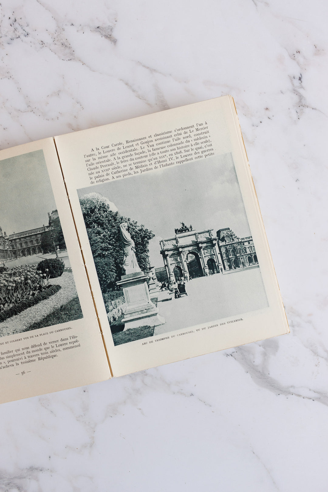 midcentury French travel book, “Paris” by André George