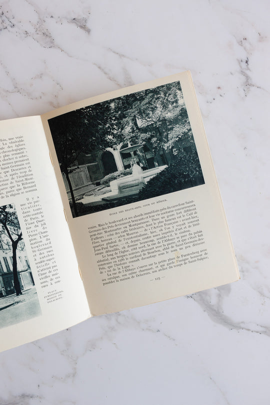 midcentury French travel book, “Paris” by André George