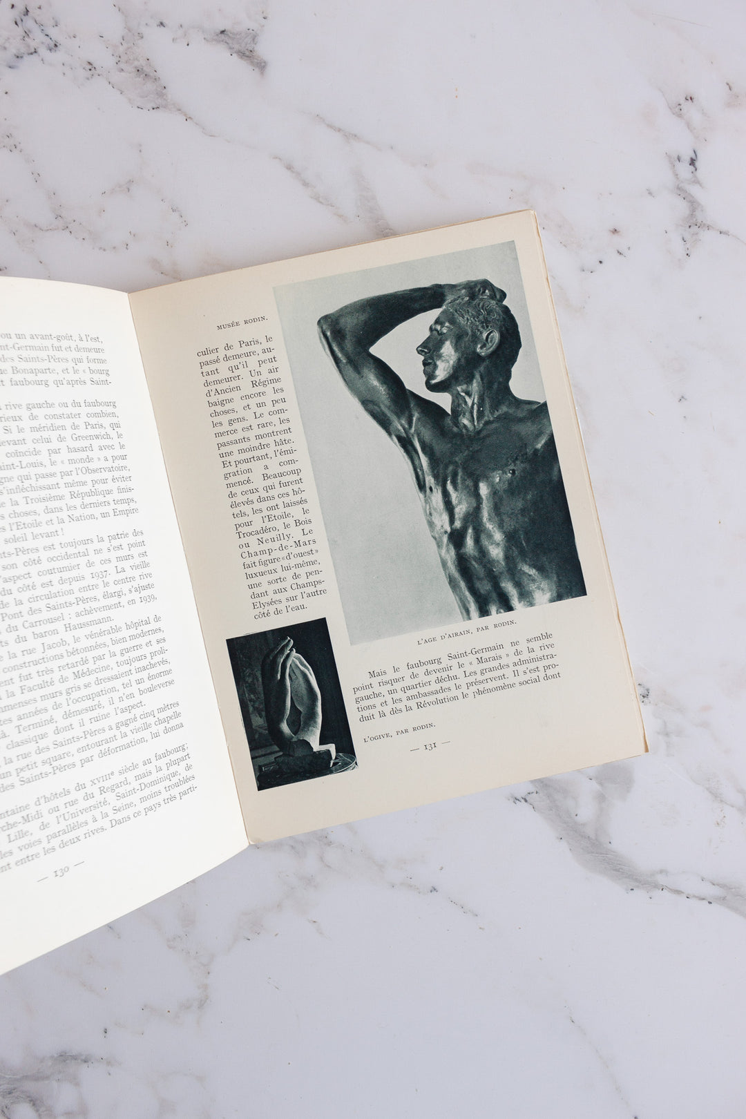 midcentury French travel book, “Paris” by André George