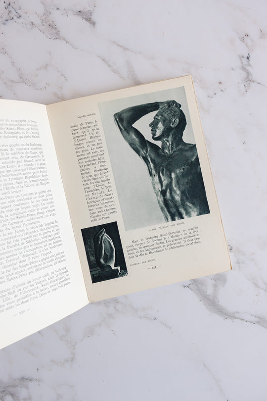 midcentury French travel book, “Paris” by André George