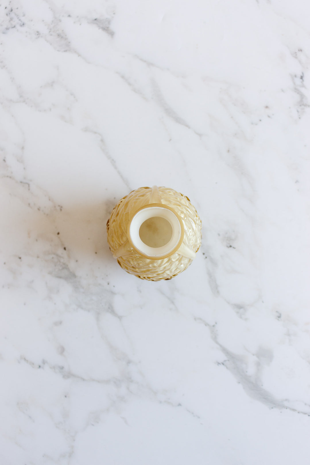 art deco french glass interior painted vase