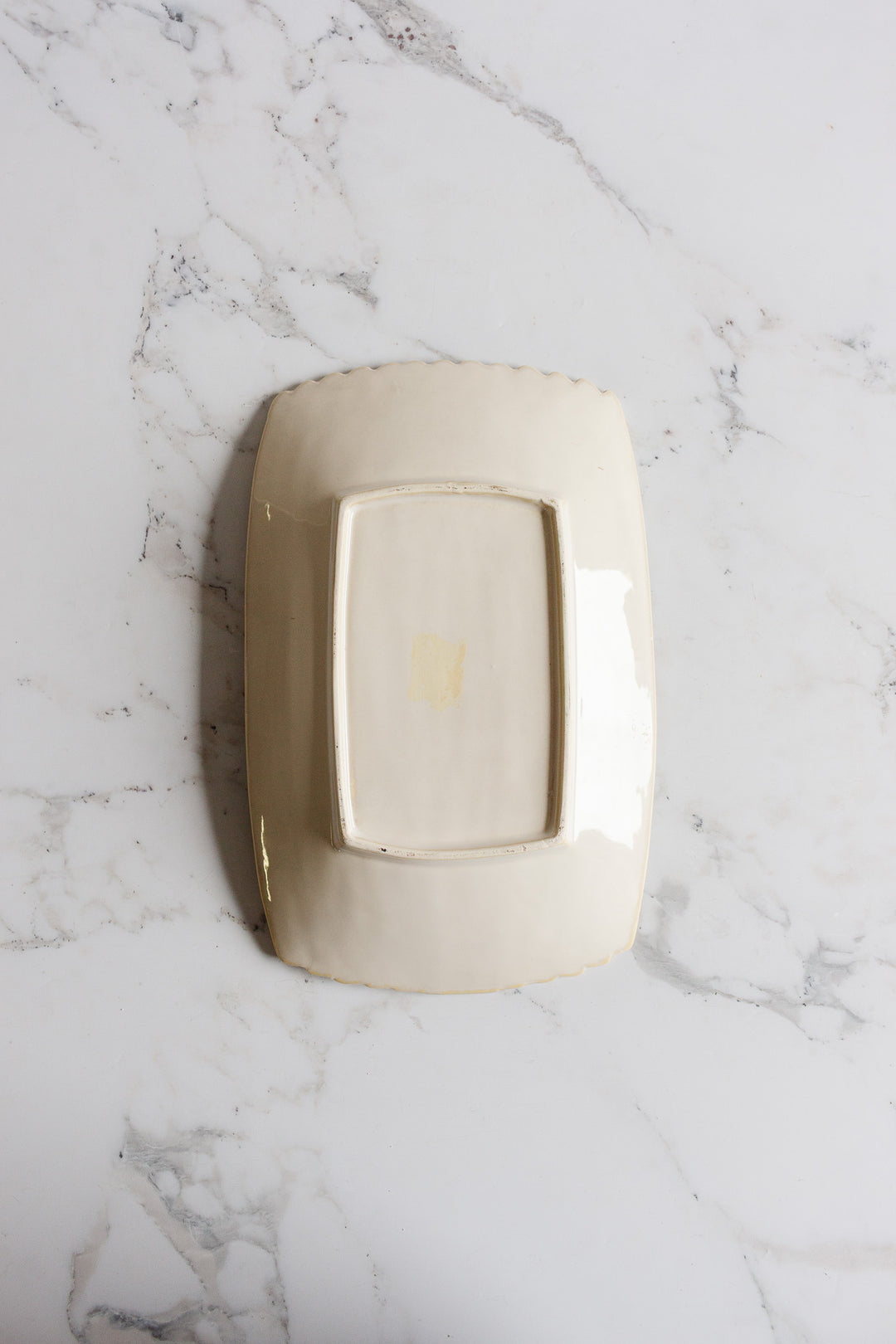 vintage french asparagus serving platter