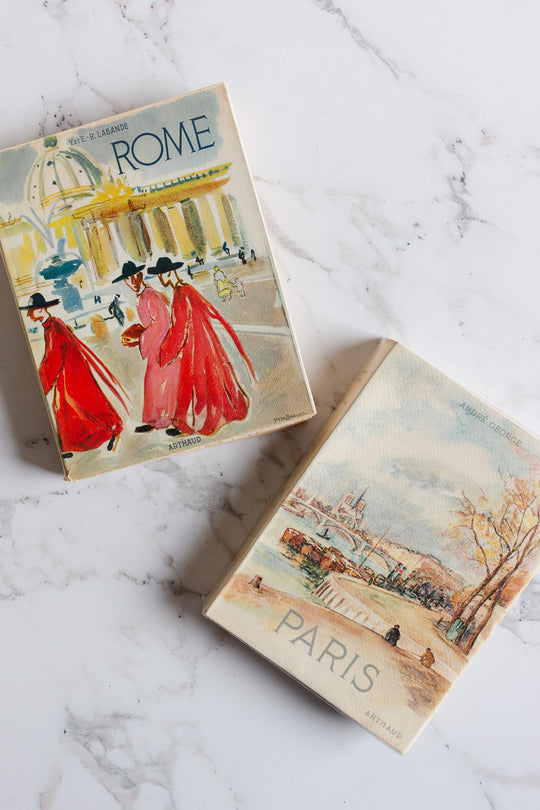 midcentury French travel book, “Paris” by André George