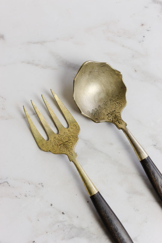 vintage chinoiserie serving set