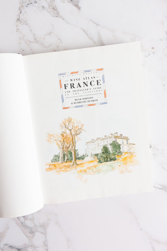 vintage book, “the wine atlas of France”